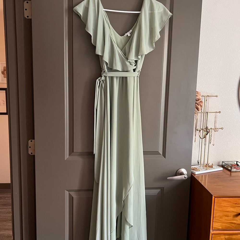 Baltic Born Katya Maxi Dress Sage